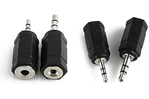 Audio Adapter 2.5mm To 3.5mm Stereo Earphone Jack C Stylish Clever treatment