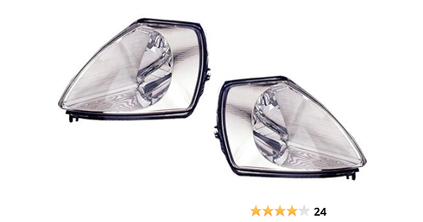 Amazon Com Mitsubishi Eclipse Replacement Headlight Assembly 1 Pair Automotive
