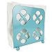 Home Basics Trinity Collection Pantryware Organization Set, Turquoise Napkin Holder