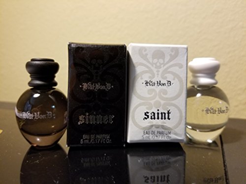 Kat Von D Saint and Sinner Eau De Parfum Travel Set 0.17 oz/Each