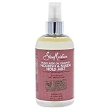 Shea Moisture Peace Rose Oil Complex Nourish & Silken Hold Mist for Unisex, 8 Ounce