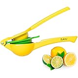 Top Rated Zulay Premium Quality Metal Lemon Lime Squeezer - Manual Citrus Press Juicer