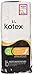 Kotex Lightdays Liner, Long, 16 Count, (Pack of 6)