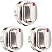 Gejoy 3 Pack Dg64-00472A Dial Knob Compatible with Samsung Brand Range Oven Gas Stove Knob Replace for DG64-00347A, AP5325363, PT15217047, PS4241101, EAP4241101, AH4241101