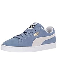 PUMA - Zapatillas de ante para hombre, color gris