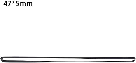 luosh 5 mm de Ancho Correa de Goma para Tocadiscos Correa de ...