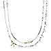 Silpada 'Stardust' 6-6.5 mm Freshwater Cultured Pearl & Crystal Beaded Necklace in Sterling Silver & Brass