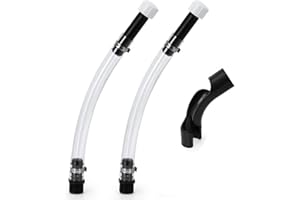 HMPBEFU Racing Fuel Jug Hose, Fit 5 Gallon Gas Can, Utility Jug Spout and Nozzle, Perfect for Racing Fuel, Jegs Jugs, VP Gas Can，LC2 Jugs, Scribner Fuel Jugs, Black