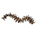 Darice 2503-108 Garland, Weathered Wood, 3' Wood Garland