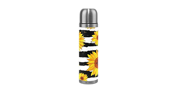 sunflower vacuum flask