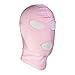 HOT TIME Unisex Lycra Spandex Zentai Hood Mask (L-Large, Pink-Open Eyes Mouth)