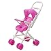 ReFaXi Mini Barbie Little Sister Kelly Baby Infant Stroller Carriage DIY Assemble New