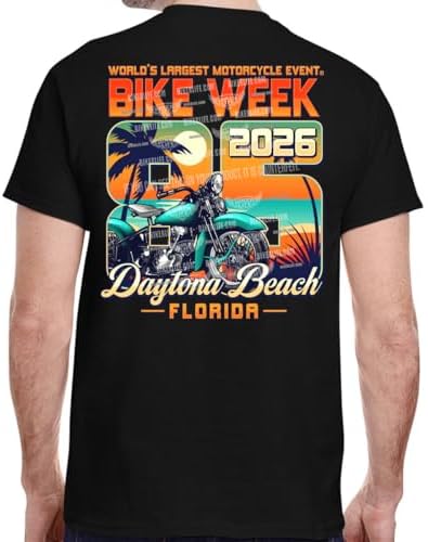 Amazon.com: Daytona Beach Bike Week 2024 Motorcycle Distressed