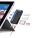 USB3.0 HUB Adapter with SD/Micro SD Card Reader for Microsoft Surface Pro 3 (12.3