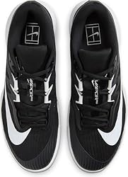 Nike Men's Vapor Pro 3 Sneaker, Black/White, 13