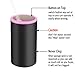 YJY Car Diffuser for Essential Oils Portable Home Humidifier, Ultrasonic None-Sponge-Wick USB Aromatherapy Intermittent Mode, 7 Color LED Lights for Office Vehicle Truck Travel (Black)thumb 2