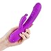 Rotating Rabbit Vibrator G Spot Dildo Vibrator for Women with 6 Strong 360° Rotating 7 Vibration Modes, PALOQUETH Waterproof Bunny Vibrator Purple Personal Clitoral Vibrator Sex Toys, 8.4