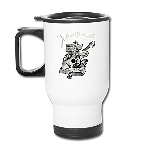 Johnny Cash You'll Never Walk Alone Insulated Mugs Insulation Cups Travel Coffee Mug