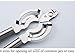 ChirRay Multifunction Jar Opener 304 Stainless Steel Handy Screw Cap Multi-purpose Can Bottle Lid Grip Wrench Helper