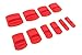 Taytools 101202 10 Piece Soft Silicone Chisel Edge Guard Set for Chisels 1/8 Inch to 1-1/4 Inches