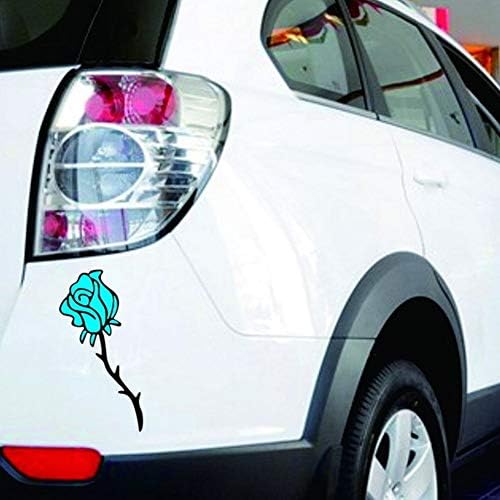 ロマンチックなバラの花は ラップトップ 子供 車 オートバイ 自転車 スケートボードの荷物 バンパーステッカーのための自己粘着性の反射pet車の ステッカーデカールを印刷しました B07sy6zk64 1 079円