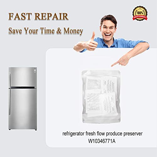 W10346771A Refrigerator Produce Preserver (10 Packets5 Pack Included