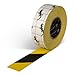 Gator Grip Traction Tape, Premium 60 Grit Hazard Stripe Anti-Slip Adhesive Tape, Indoor/Outdoor, Great for Stairs, Docks & Ramps, Yellow/Black, 2 inch x 60 ft,SG3902YB