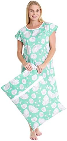 Gownies - Delivery Maternity Hospital Gown Labor Kit (Small/Medium pre pregnancy 0-10, Hannah)