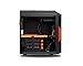 Rexgear 1 Micro ATX Cube PC Case with Removable Trays for Easy Installation, Orange