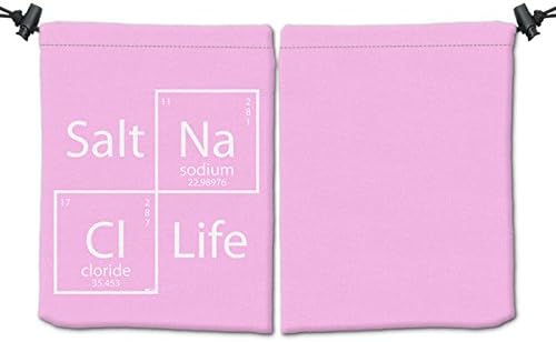 Salt Life 2 Pink Dice Bag by Inked Gaming / Perfect for MtG, Pokemon, Dungeons and Dragons and more! Your Game. Your Style.