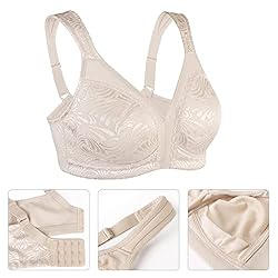 Lemorosy Women's Plus Size Full Coverage Unpadded