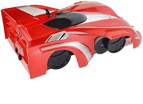 ウォールクライミングリモートコントロールカーデュアル モード 360 回転スタントレーシングカー2 4ghzの高速ドリフトリモートボーイズ ガールズ のためのコントロール車のおもちゃ 色 ブルー Color Red B085hn12p4 3 2円