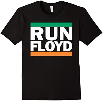 Mens RUN FLOYD - BOXING - MMA - CMG vs FM - T-Shirt Medium Black