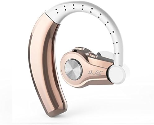 Driver Headsets Bluetooth,Lesheng Power Wireless Earbuds V4.1 Headphone Noise Cancelling Sweatproof earpieces Earphone with Microphone for Outdoor/Office/Driving/Workout/Travel (Rose Gold)