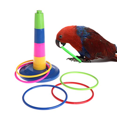 Hukai Parrot Toy Intelligence Development Educational Interactive Bird Training Puzzle