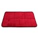 KINGSO Memory Foam Bath Rug Mat Bathroom Bedroom Floor Non-slip Mats Shower Carpet 16x24 Inch