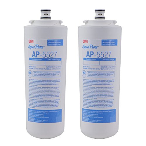 Click Here to See More Images Aqua-Pure AP5527 5598101 Under Sink Reverse Osmosis Replacement Filter Cartridge,Pack of 2