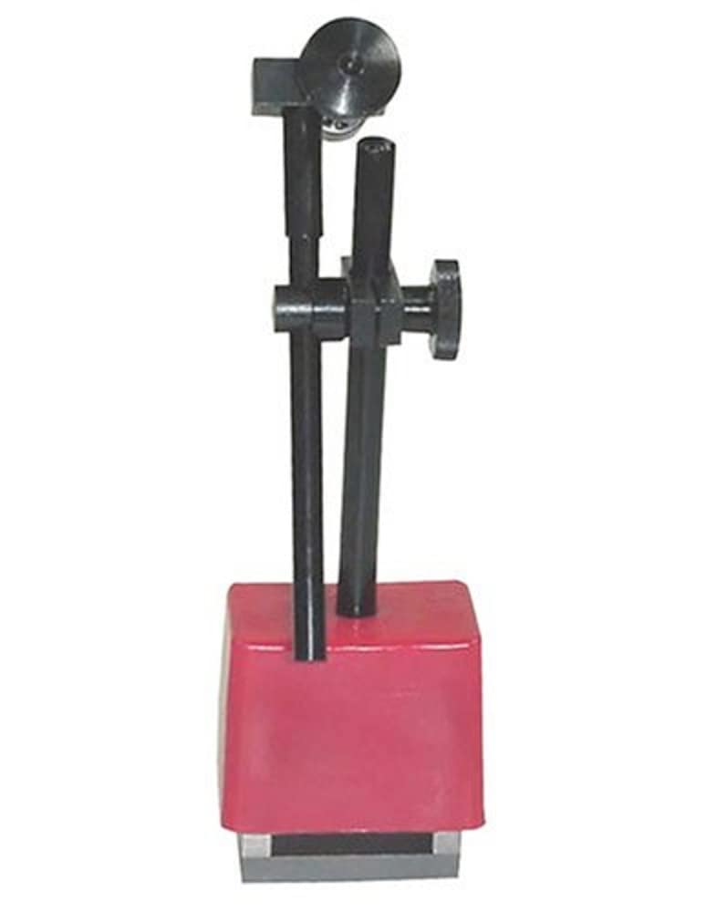 Central Tools 6415 Dial Indicator Base 2″ x 1-1/4″ x 2-5/16″ x 4″ Arm