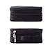 Lemoncy Travel Makeup Case Portable makeup Brush Bag Cosmetic Organizer Portable 2 layer Makeup Pouch Holder Preminm Makeup Storage Bag with Carry Handle for Cosmetics Brushes Toiletry Jewelry Black