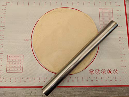 Checkered Chef Pastry Mat - Silicone Baking Mat With Measurements For Rolling Dough - Non Slip - Perfect For Kneading and Rolling Dough - Bread, Pasta, Cookies, Pizza And Pie - Thumbnail 2