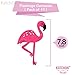 KatchOn Large 10 Feet Felt Flamingo Garland - 2 String, No DIY, Flamingo Banner for Flamingo Party Decorations, Flamingo Birthday Banner for Flamingo Decorations, Flamingo Birthday Decorations