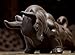 JKCOM Chinese Zisha Tea Pet - Handmade Bull Figurine for Gongfu Tea, Lucky Tea Tray Accessories, Natural Clay Tea Pet for Tea Lovers & Home Decoration