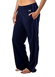 Everlast Women's Long Active Pants with Pockets Navy S
