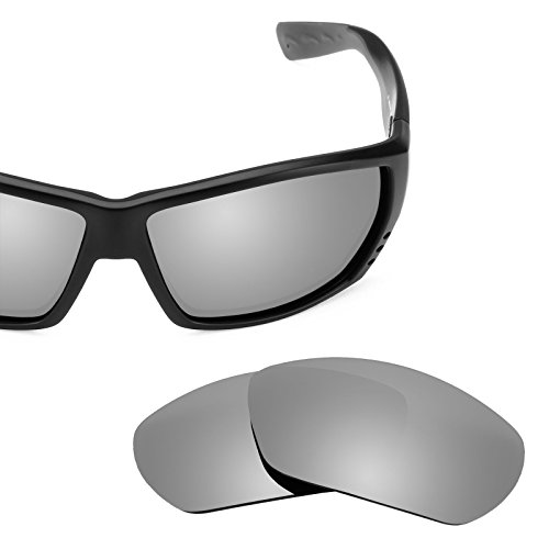 Revant Polarized Replacement Lenses for Costa Tuna Alley Elite Titanium MirrorShield