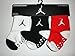 Nike Air Jordan Newborn Baby Socks, 3 PAIRS, Size 12 - 24 Months