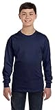 Hanes Youth 6.1 oz. Tagless ComfortSoft Long-Sleeve T-Shirt