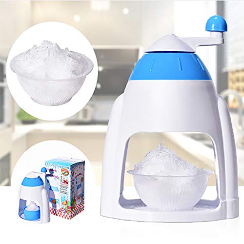 ALY Eiscrusher Maschine manueller, Ice Crusher Schneekegel Maker Maschine für Home Kitchen 20.5 x 14.5 x 26.5cm – Bild 3