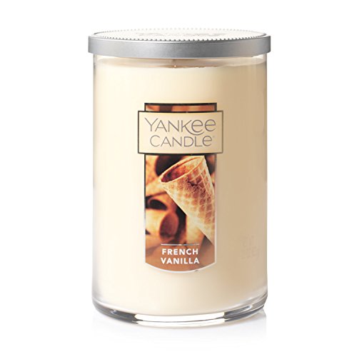 Yankee Candle French Vanilla Scented, Classic 22oz Large Tumbler 2Wick