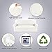 H.VERSAILTEX High Stretch Jacquard 2 Pieces Sofa Slipcover Off White Couch Covers Suit for T Cushion/Box Cushion Spandex Sofa Covers for Dogs/Kids Machine Washable, Sofa 72