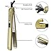 KIPOZI 1 Inch Pro Nano-Titanium Flat Iron,450F Salon High Heat,Anti Frizz LCD Hair Straightener, Dual Voltagethumb 2